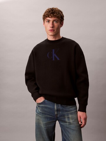Calvin Klein Jeans Pullover in Schwarz: Vorderseite