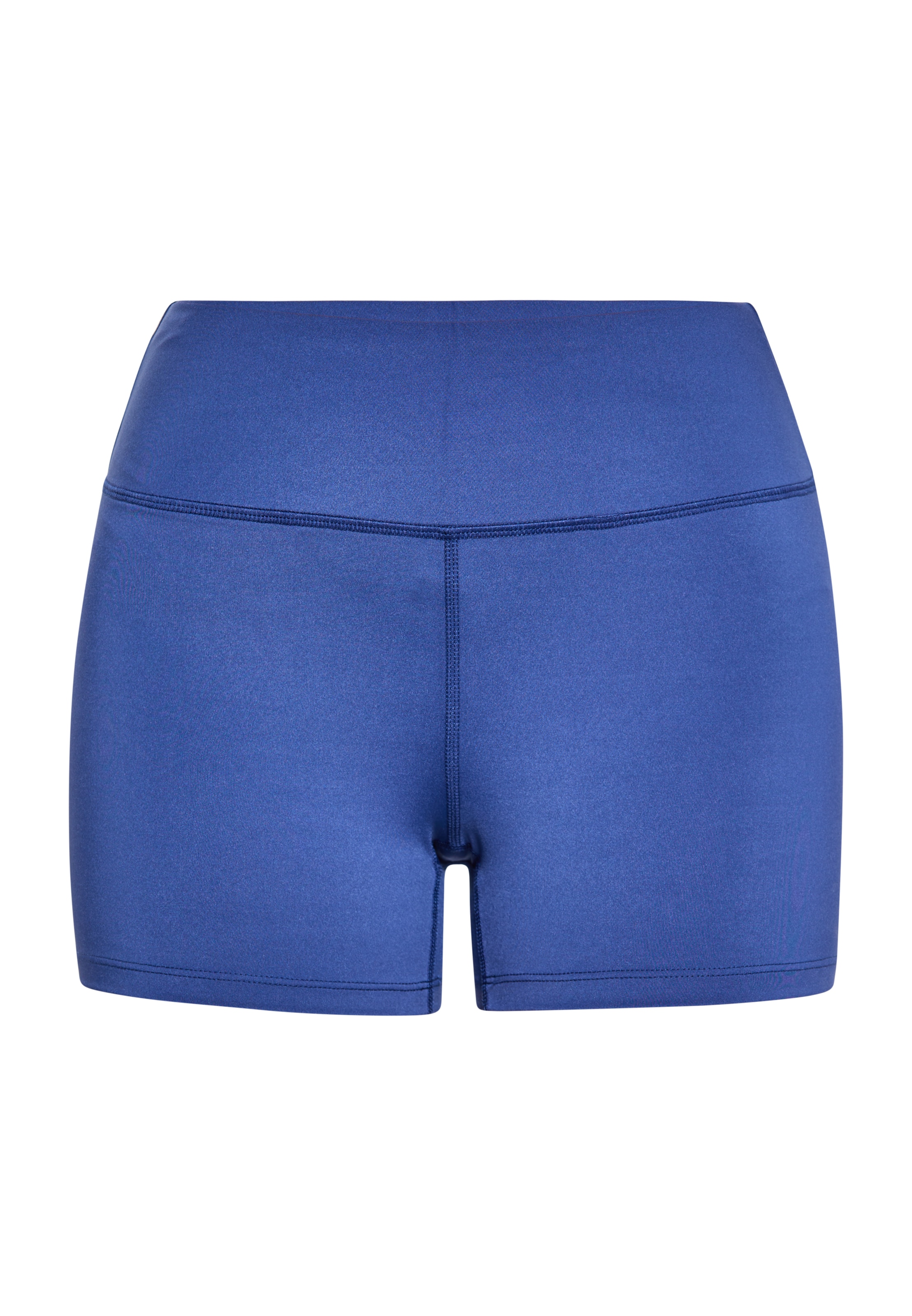faina Athlsr Skinny Shorts in Blau: Vorderseite