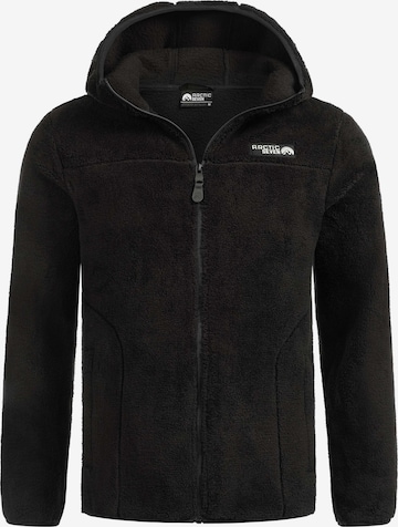 Veste en polaire fonctionnelle 'AS413 ' Arctic Seven en noir : devant
