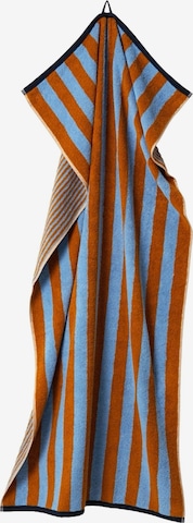 Serviette de douche 'Good Vibes' Herzbach home en marron : devant