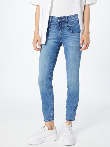 BRAX Slimfit Jeans 'ANA S' in Blauw: voorkant