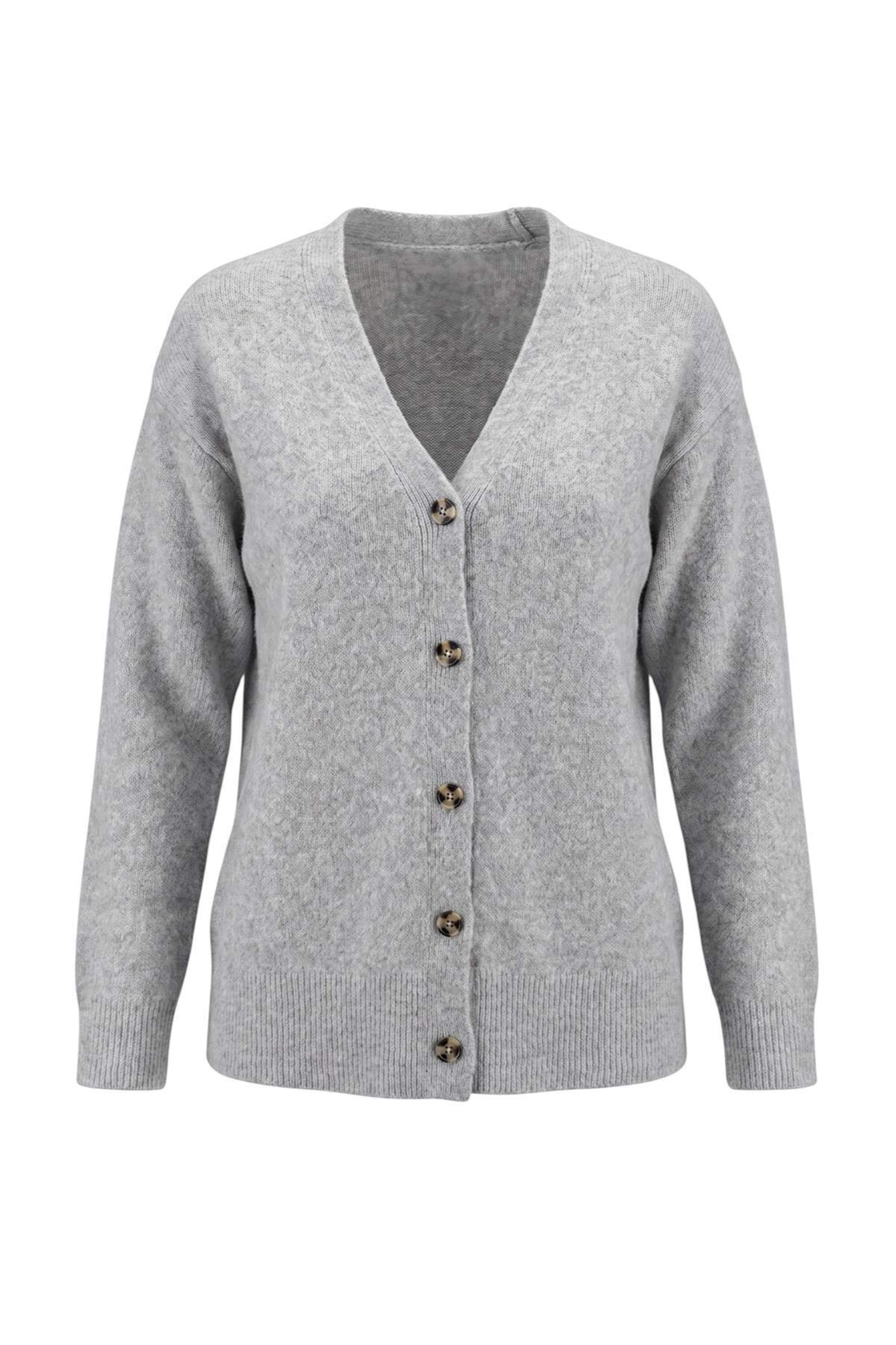 Cardigan Trendyol en gris : devant