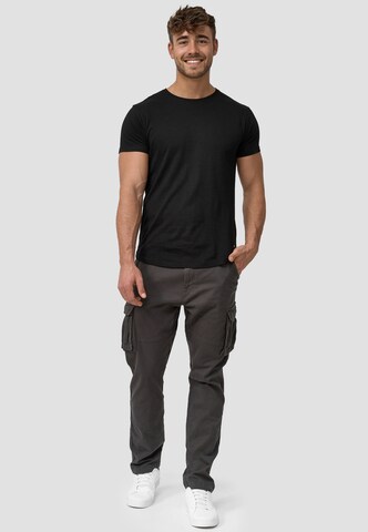 Regular Pantalon cargo 'Mathen' INDICODE JEANS en gris