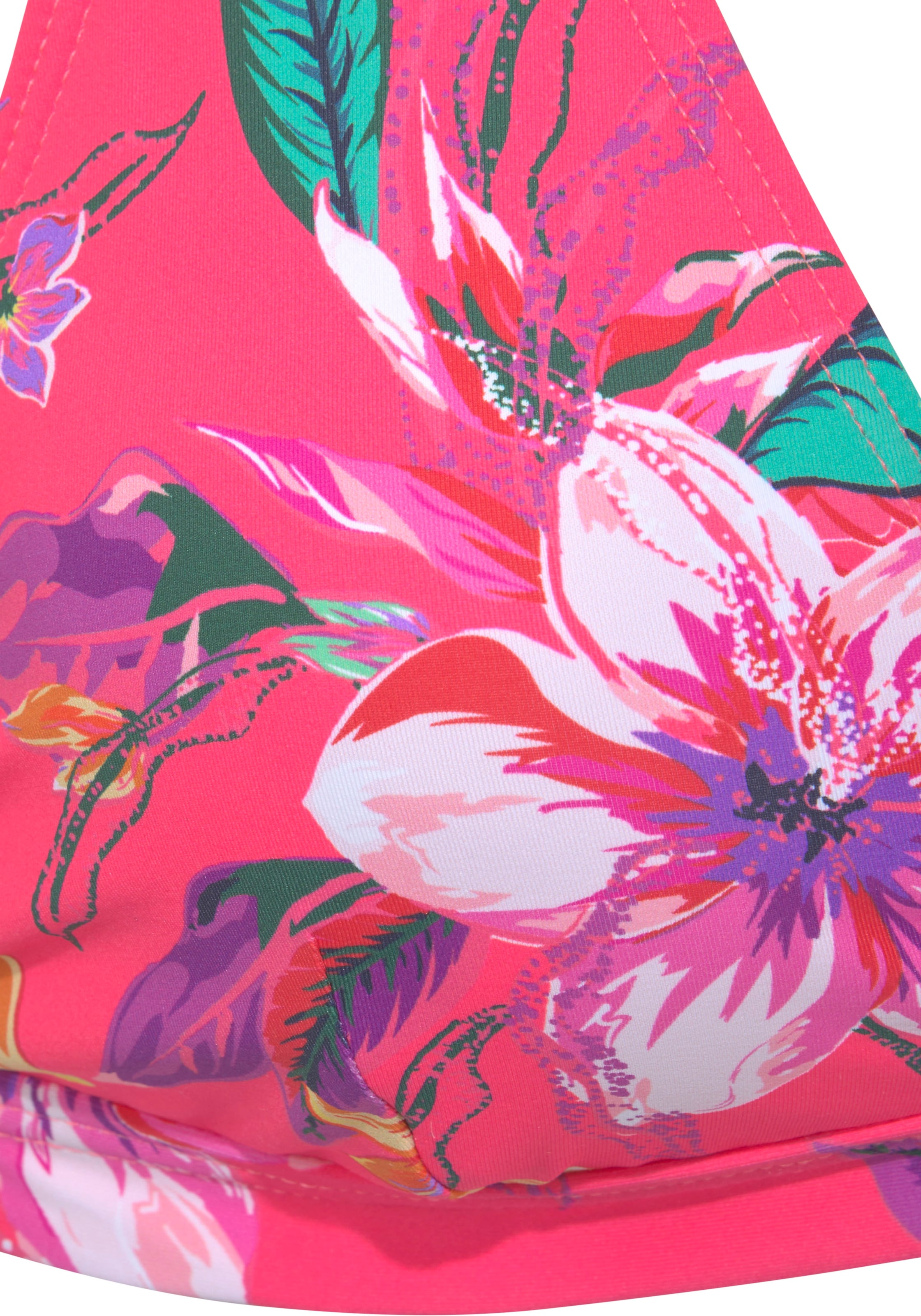 LASCANA Сутиен с триъгълни чашки Горнище на бански в розово