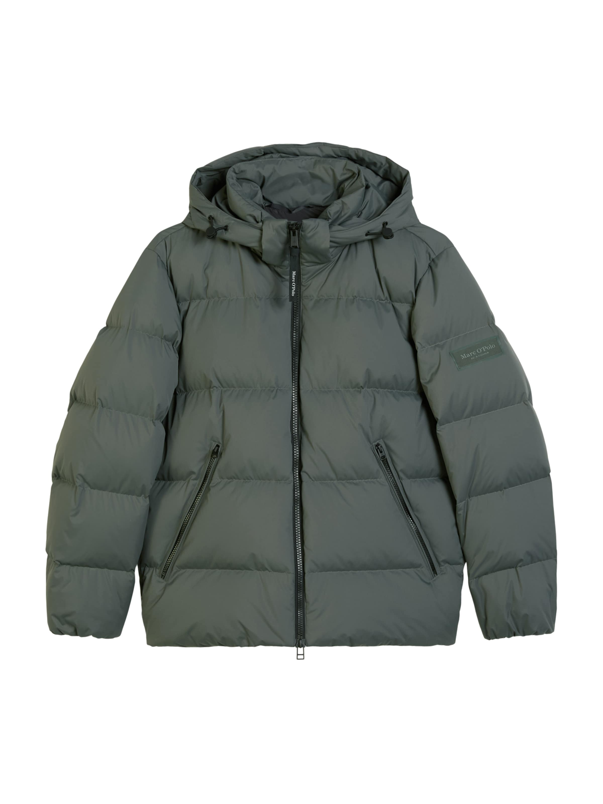 Marc O'Polo Zimní bunda – zelená: přední strana