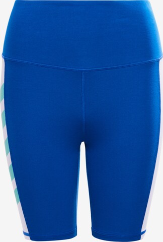 Superdry Skinny Workout Pants in Blue: front