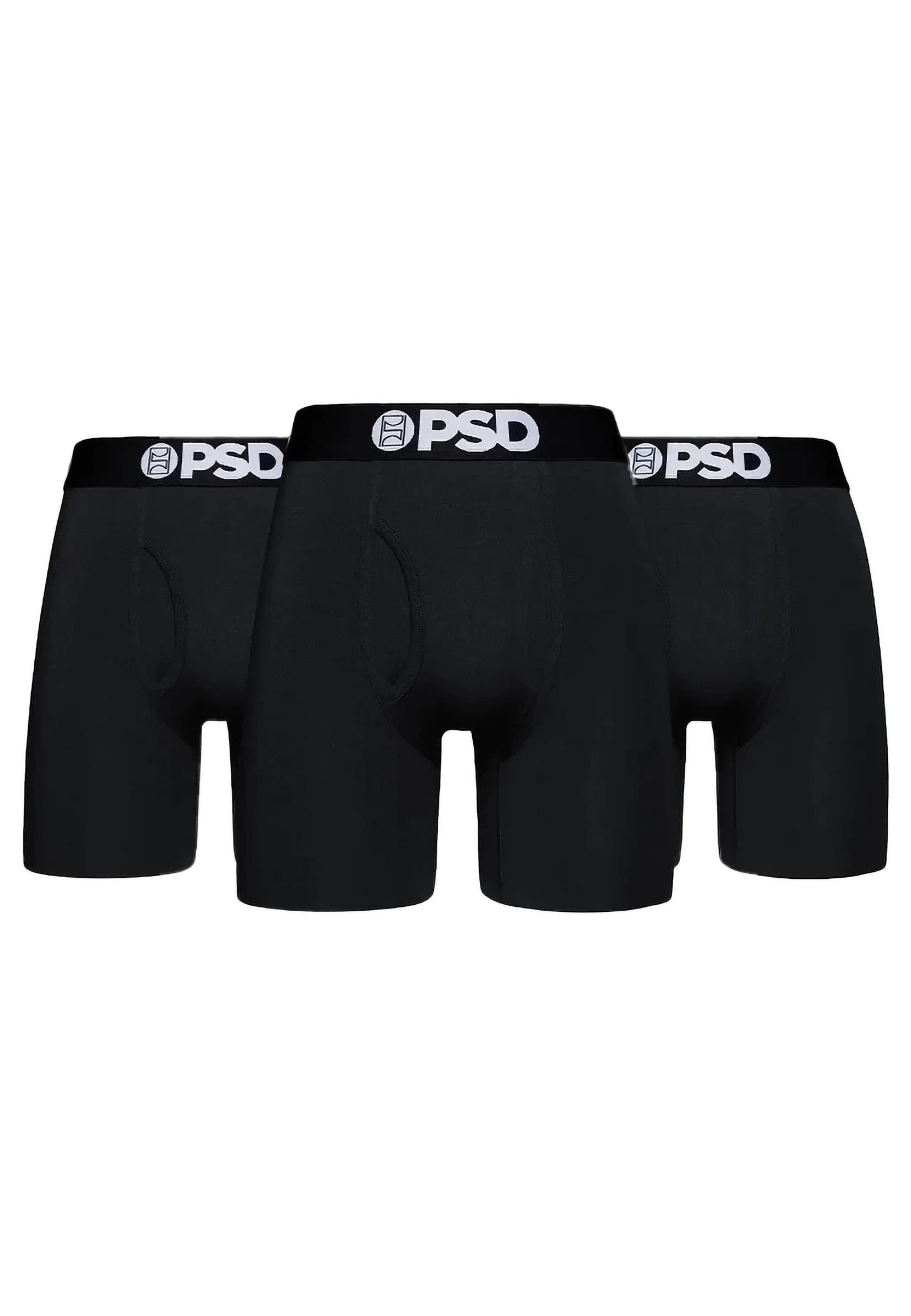 Boxer di PSD in nero: frontale