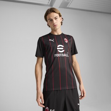 PUMA Funktionsshirt 'AC Milan' in Schwarz: Vorderseite
