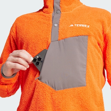 ADIDAS TERREX Athletic Sweater in Orange