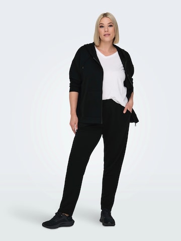 Only Play Curvy Slimfit Sportbroek in Zwart