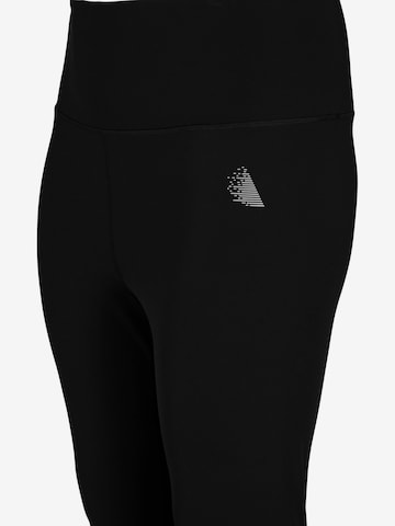 Active by Zizzi Skinny Spodnie sportowe 'ACORE' w kolorze czarny