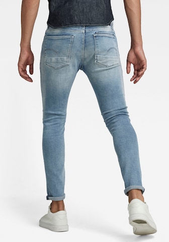 G-Star RAW Skinny Jeans i blå