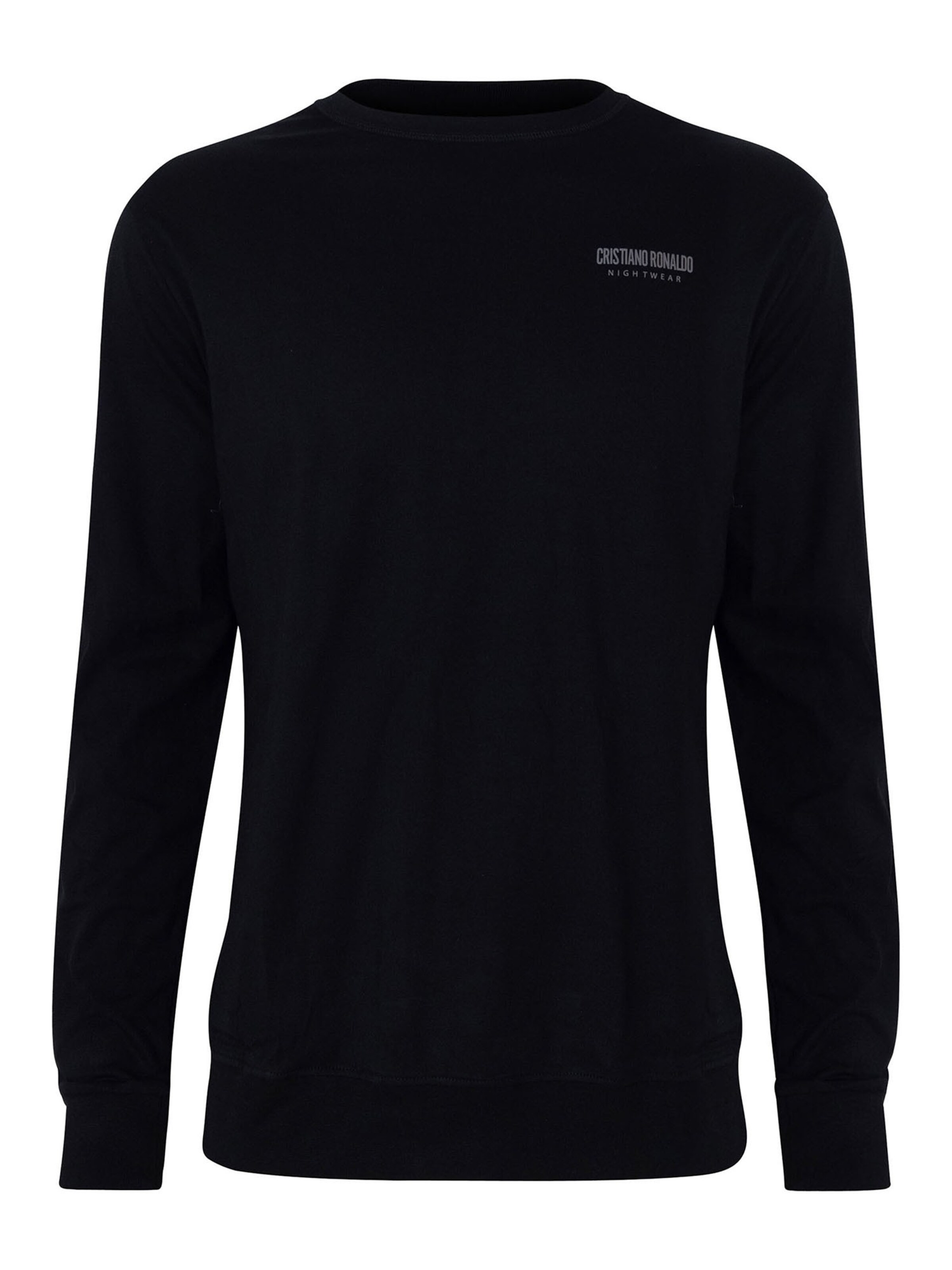 Pyjama long ' Nightwear ' CR7 - Cristiano Ronaldo en noir