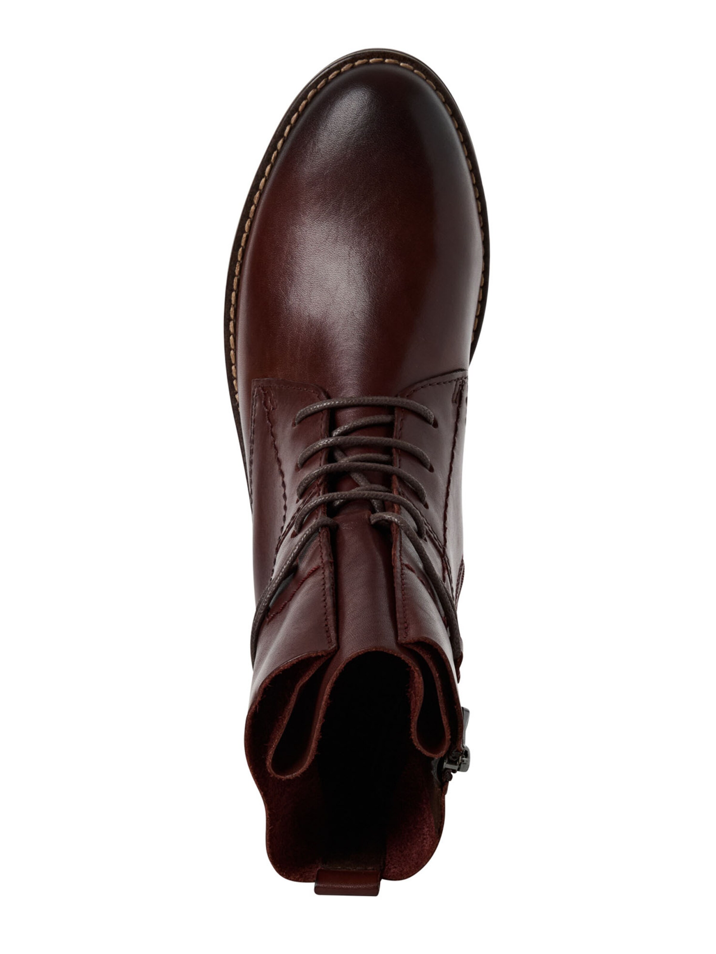 MARCO TOZZI Schnürstiefelette in Braun