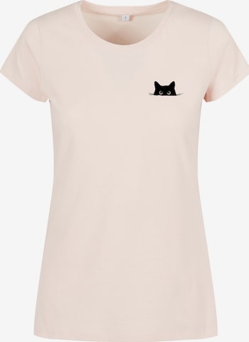 Urban Classics Shirt 'Cat' in Roze: voorkant