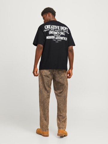 JACK & JONES Shirt 'JORRoxbury' in Black