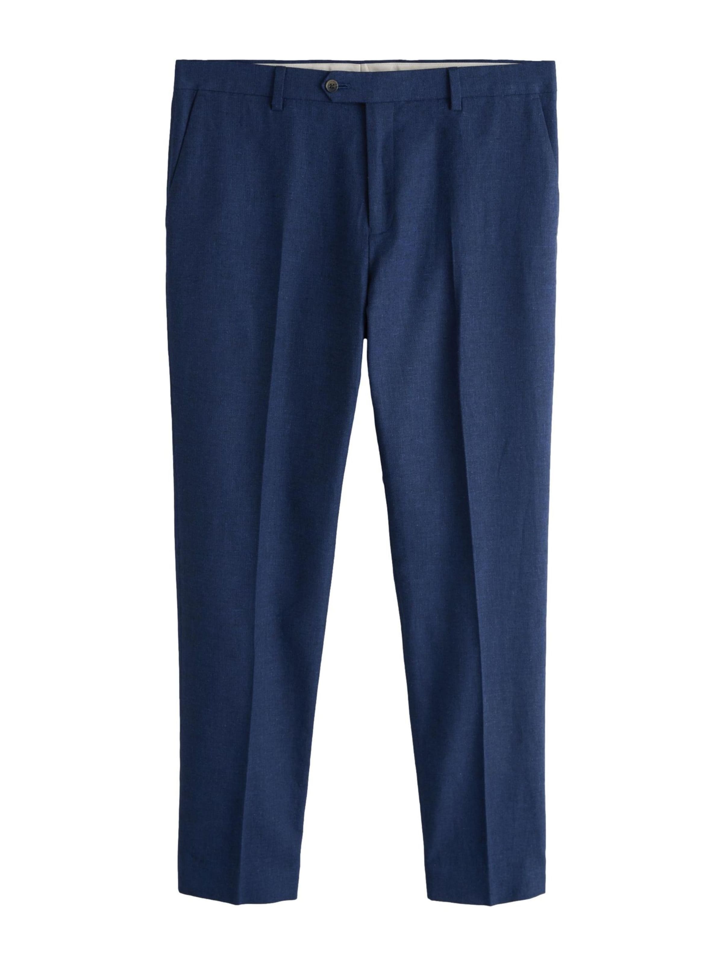 Regular Pantalon à plis Next en bleu : devant