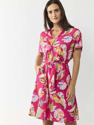 CODELLO Dress in Pink: front