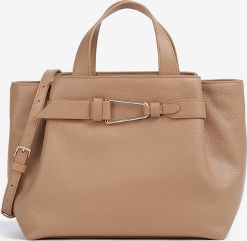 Coccinelle - Bolso de mano 'Malory' en beige: frente