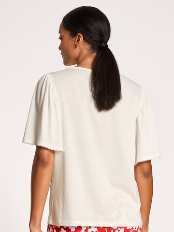 CALIDA - Camiseta para dormir en blanco