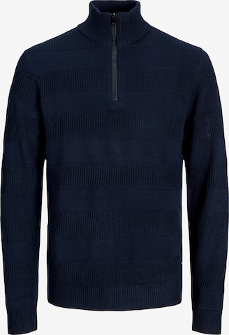 Pullover 'TOBY' di JJ Rebel in blu: frontale