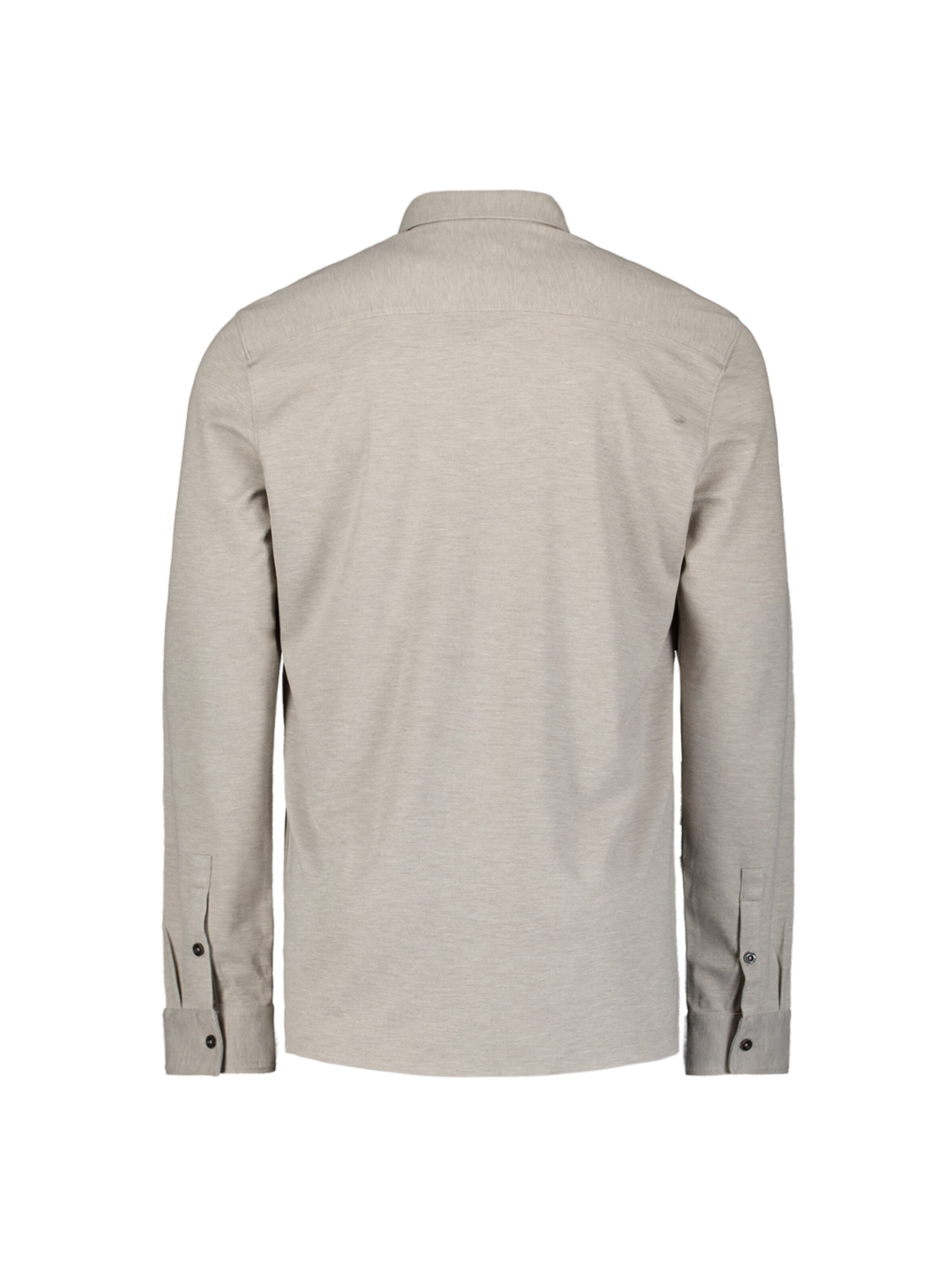 No Excess Slim fit Button Up Shirt in Beige