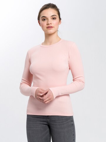 Cross Jeans Shirt in Pink: predná strana