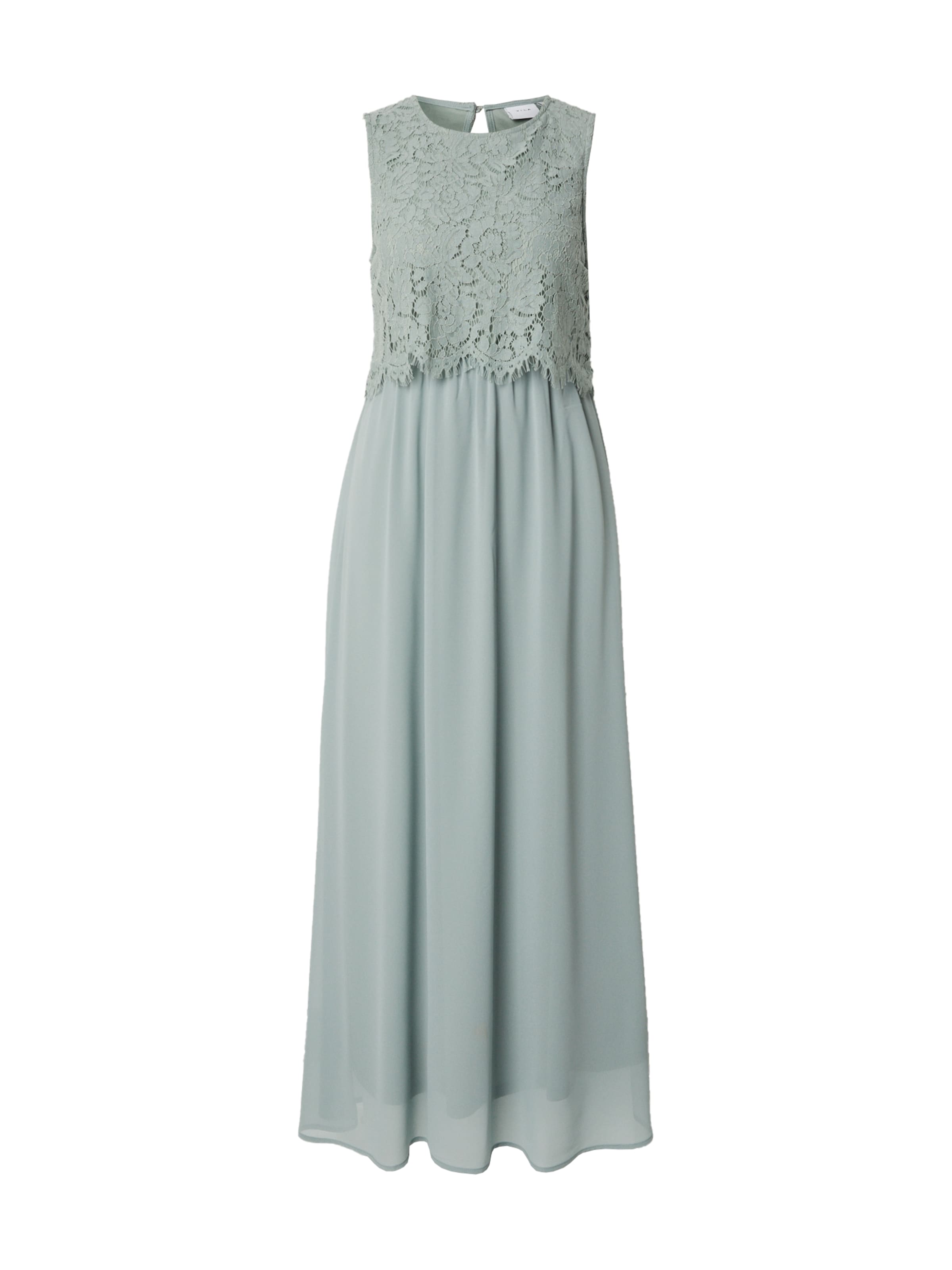 VILA Вечерна рокля 'VIMilina' в зелено: отпред