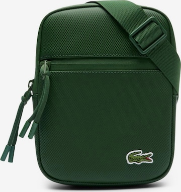 Sac à bandoulière LACOSTE en vert : devant