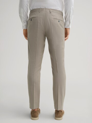 Coupe slim Pantalon à plis 'Blayr' JOOP! en beige