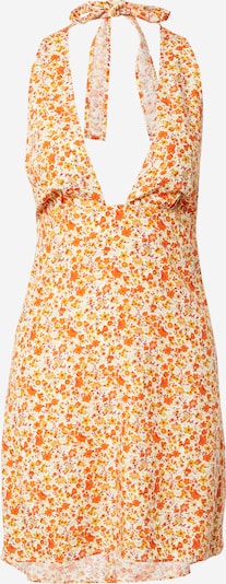 Motel فستان 'Leana' بـ ليموني / برتقالي / أحمر / أوف وايت, عرض المنتج