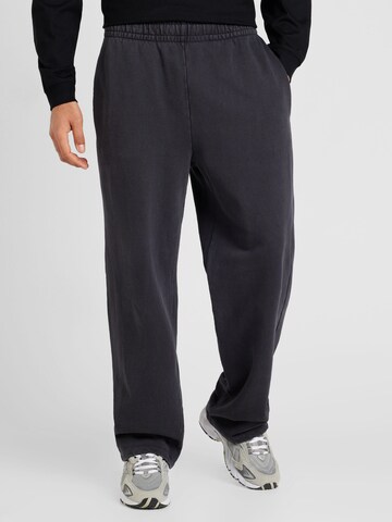TOPMAN Loosefit Hose in Schwarz: Vorderseite