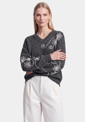usha WHITE LABEL - Jersey en gris: frente