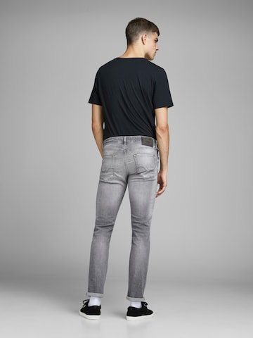 JACK & JONES Slimfit Džíny 'Glenn' – šedá