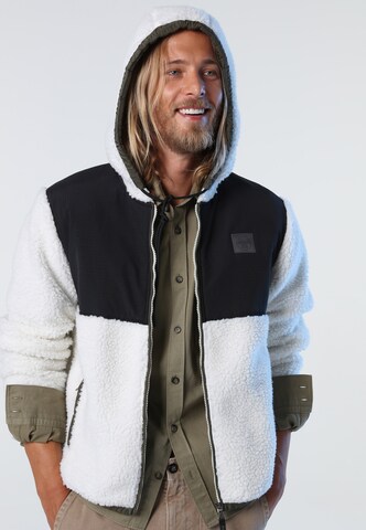 Veste en polaire 'Recycled fleece sweatshirt' North Sails en blanc