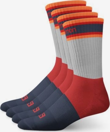 SALOMON Sportsocken in Blau: Vorderseite