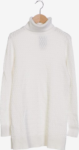 Lands‘ End Sweater & Cardigan in XS in White: front