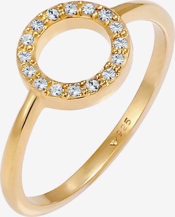 ELLI Gyűrűk 'Geo' - arany: elől