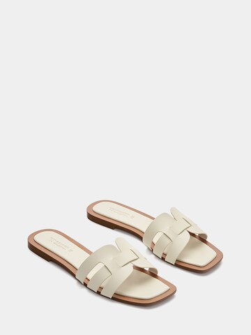 Pull&Bear Pantoletter i beige