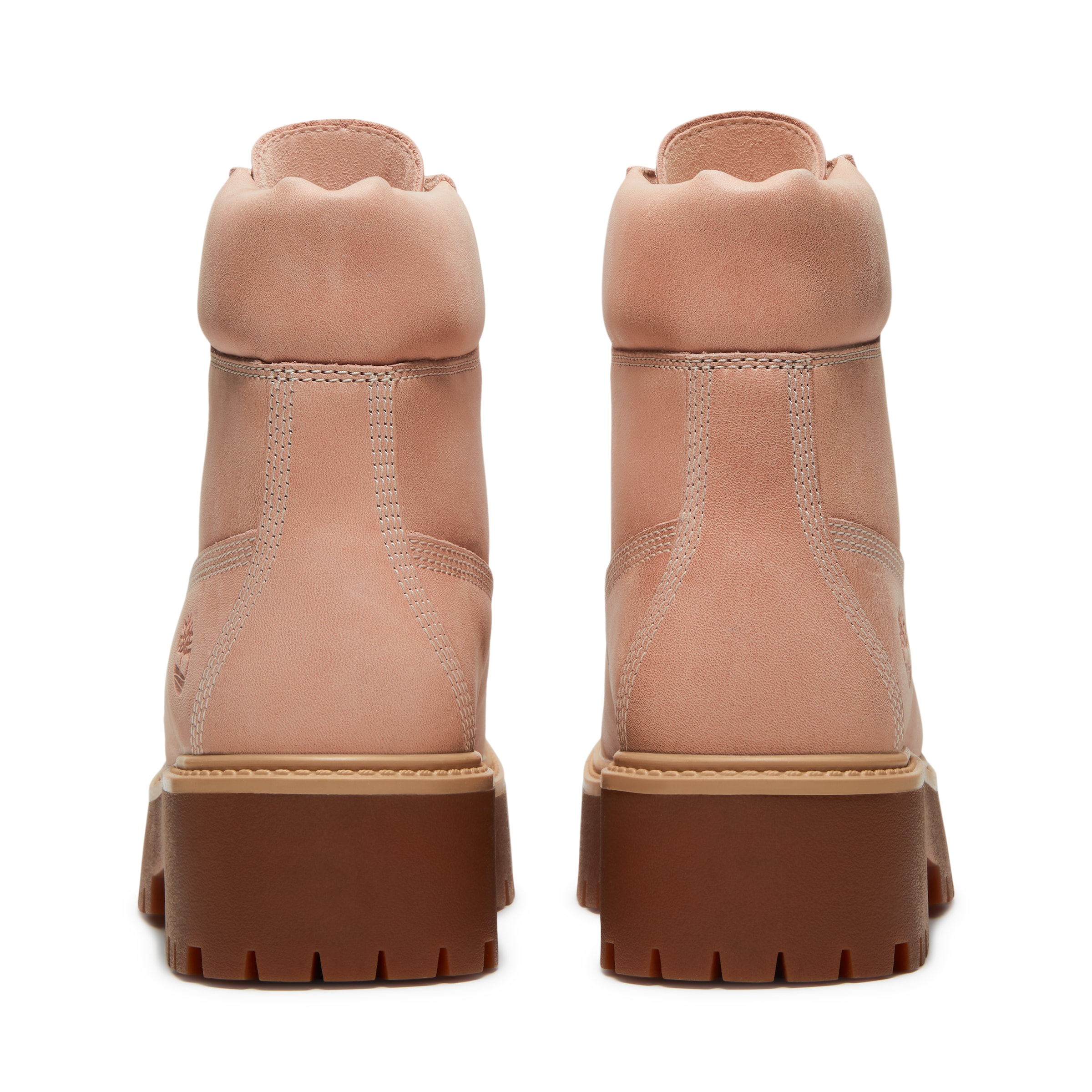 TIMBERLAND Lace-Up Ankle Boots in Pink