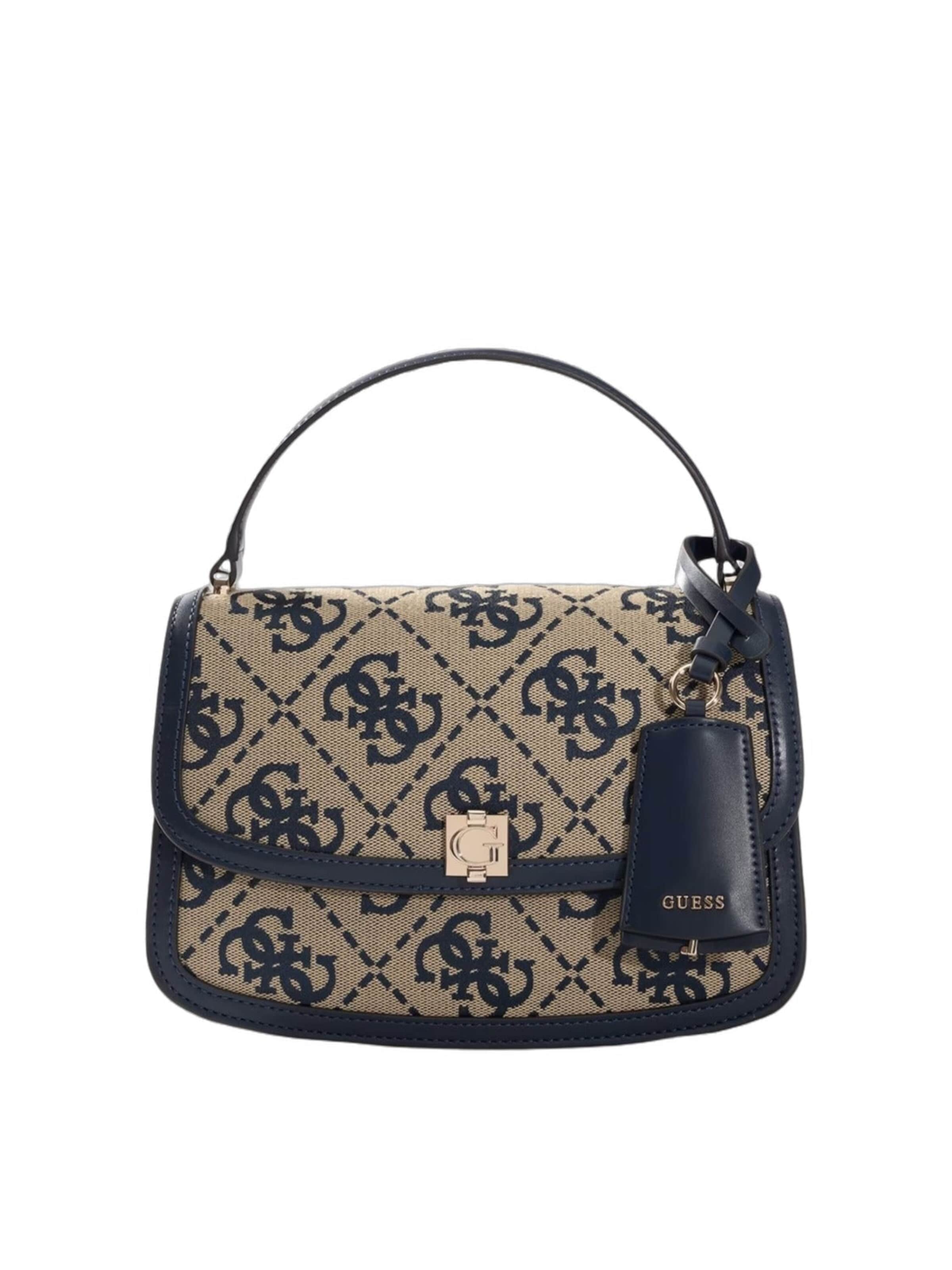 Borsa a mano 'Audrey' di GUESS in blu: frontale