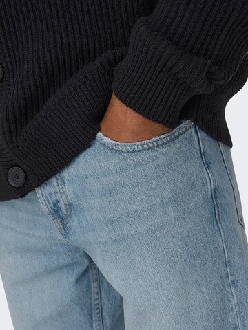 Only & Sons Regular Jeans 'Edge' in Blauw