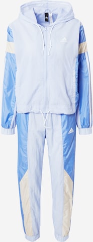 ADIDAS SPORTSWEAR Trainingspak 'Gametime' in Blauw: voorkant