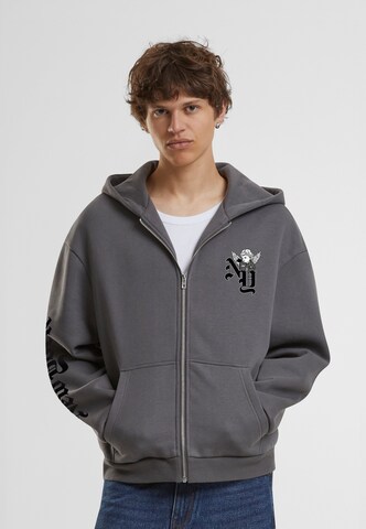 Mister Tee Sweatvest in Grijs: voorkant