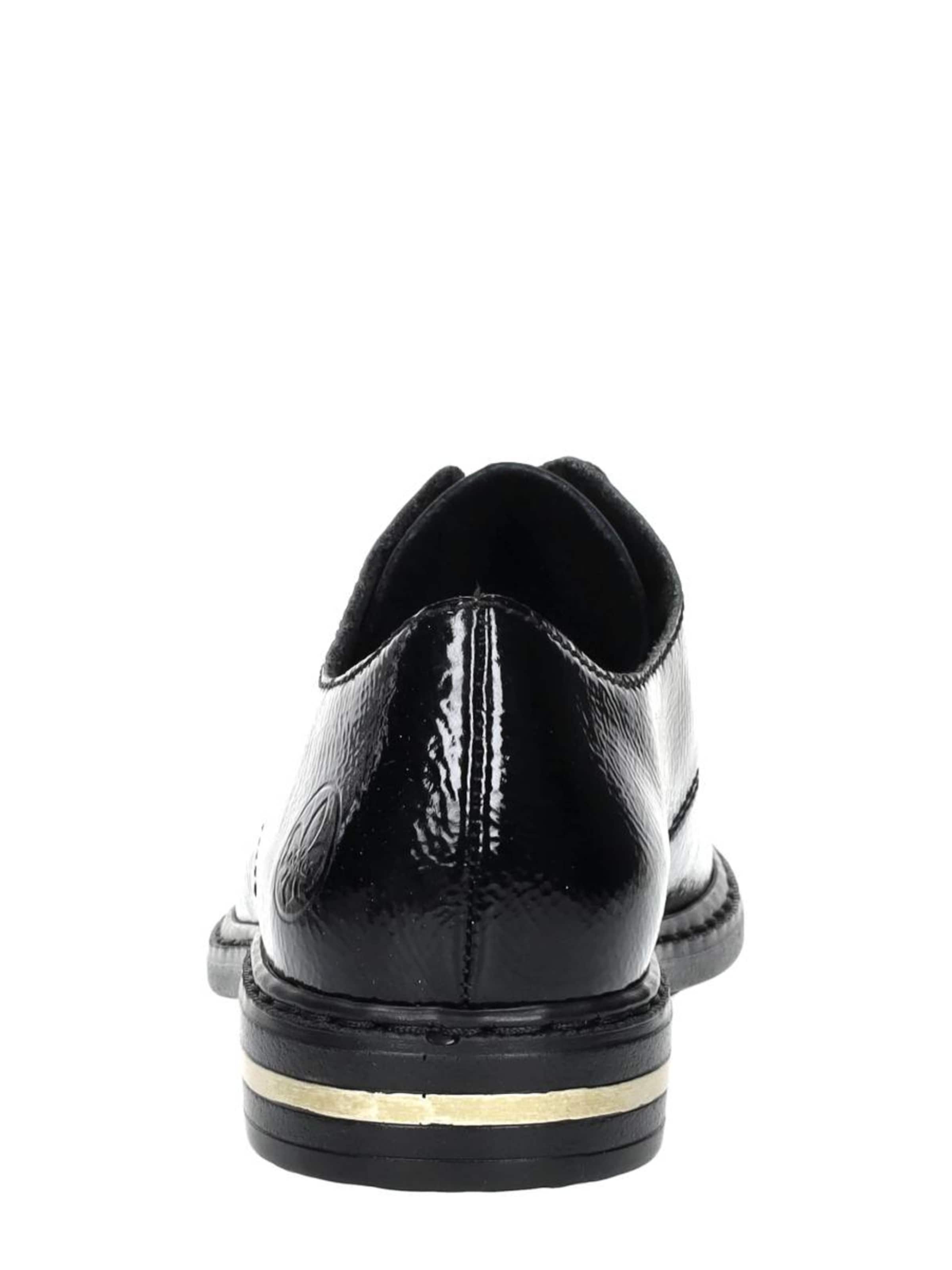 Chaussure à lacets 'Veterschoenen Laag' Rieker en noir