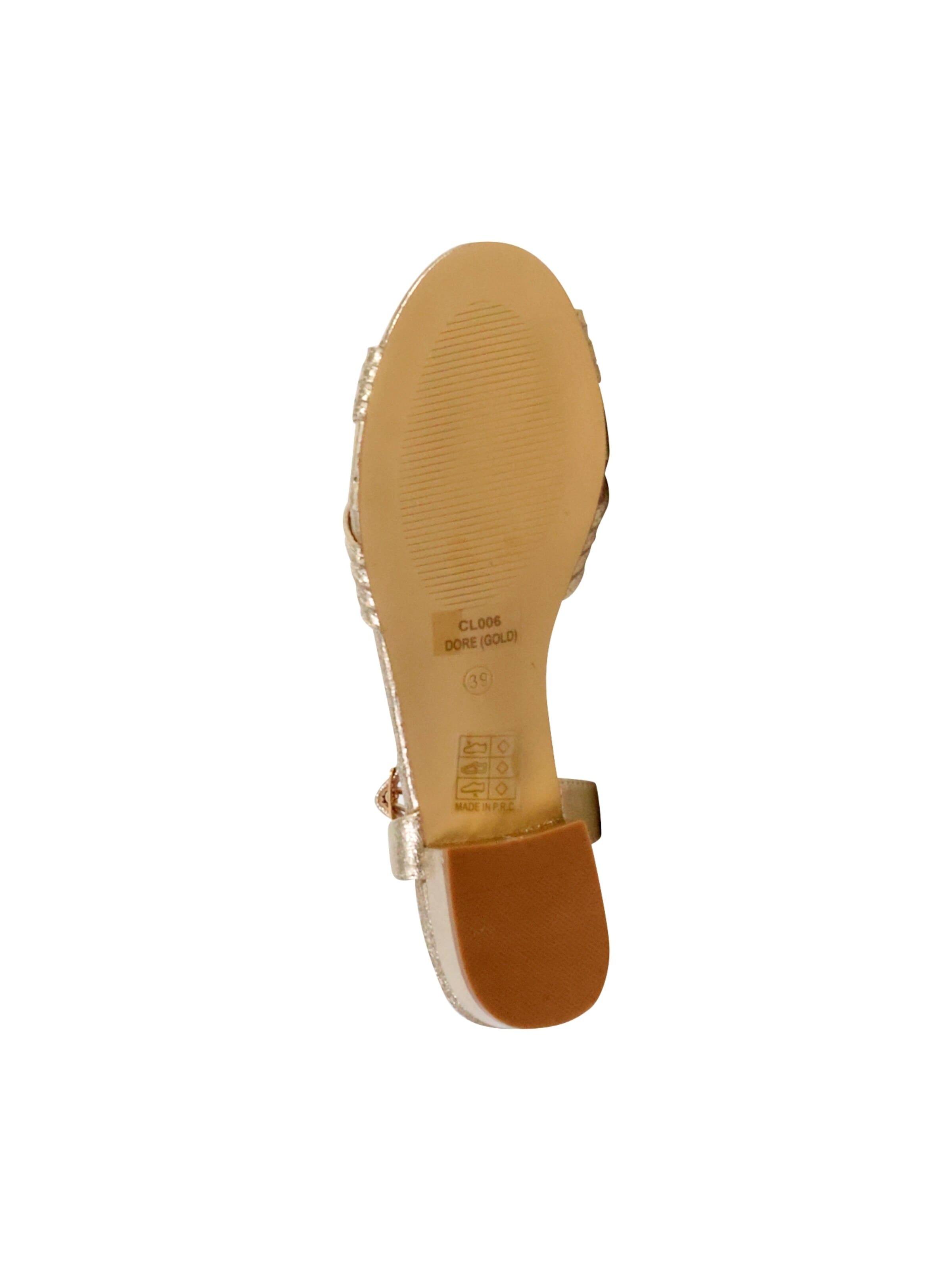 POTI PATI Sandals in Gold