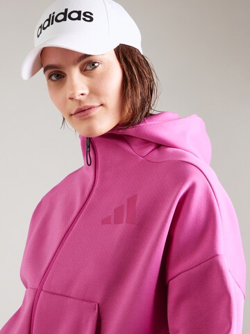 ADIDAS SPORTSWEAR Спортивная кофта 'Z.N.E.' в Ярко-розовый