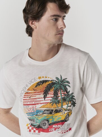 KOROSHI Koszulka w kolorze biały