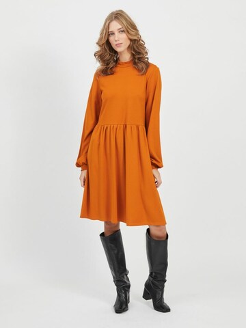 VILA Платье-рубашка 'VIHeina' в Оранжевый: спереди