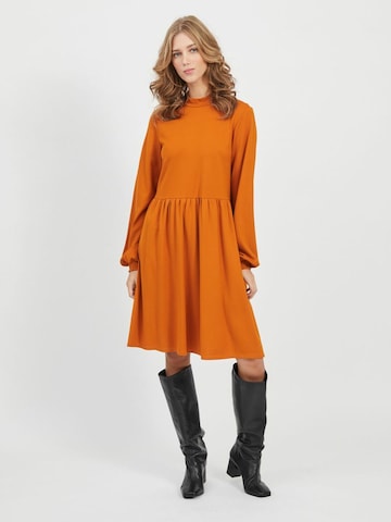 VILA Sukienka koszulowa 'VIHeina' w kolorze pomarańczowy: przód